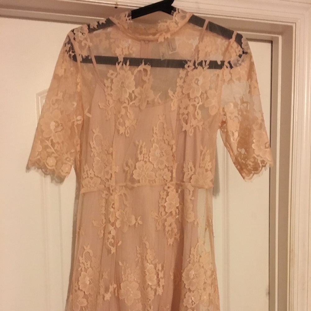 Pink Lace dress
